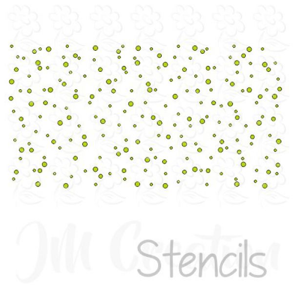 Stencil DIN lang - Schneefall